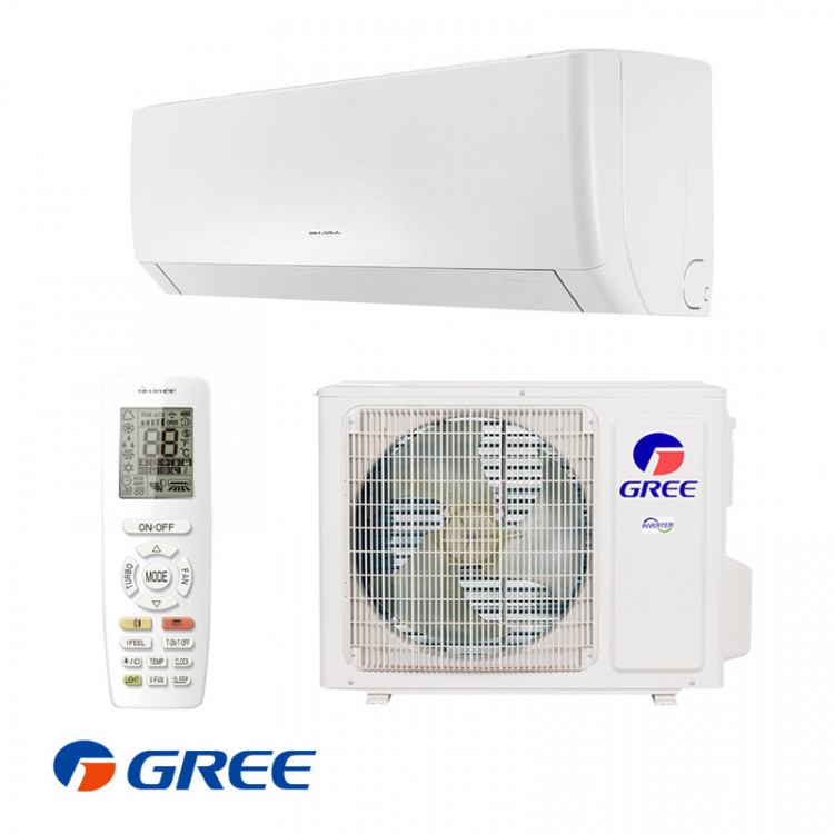 Inverter wall air conditioner Gree PULAR ECO II GWH18AGD+K6DNA1D 18 000 BTU