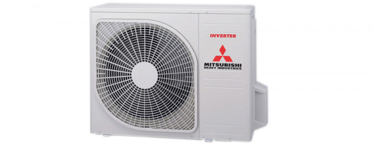 Hyperinverter wall-type air conditioner Mitsubishi Heavy Industries SRK/SRC100ZR-W 36 000 BTU outdoor unit