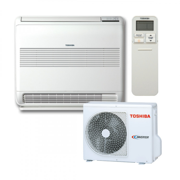 Inverter console type air conditioner Toshiba Bi-flow RAS-B10J2FVG-E1 13 000 BTU