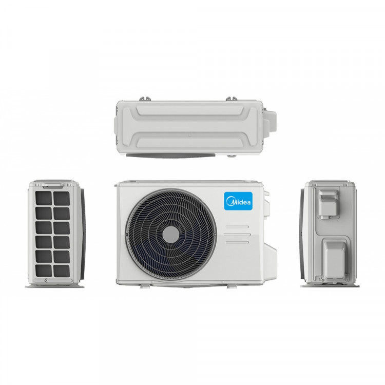 Midea's 9 000 BTU Solunar inverter wall-mounted air conditioner outdoor unit