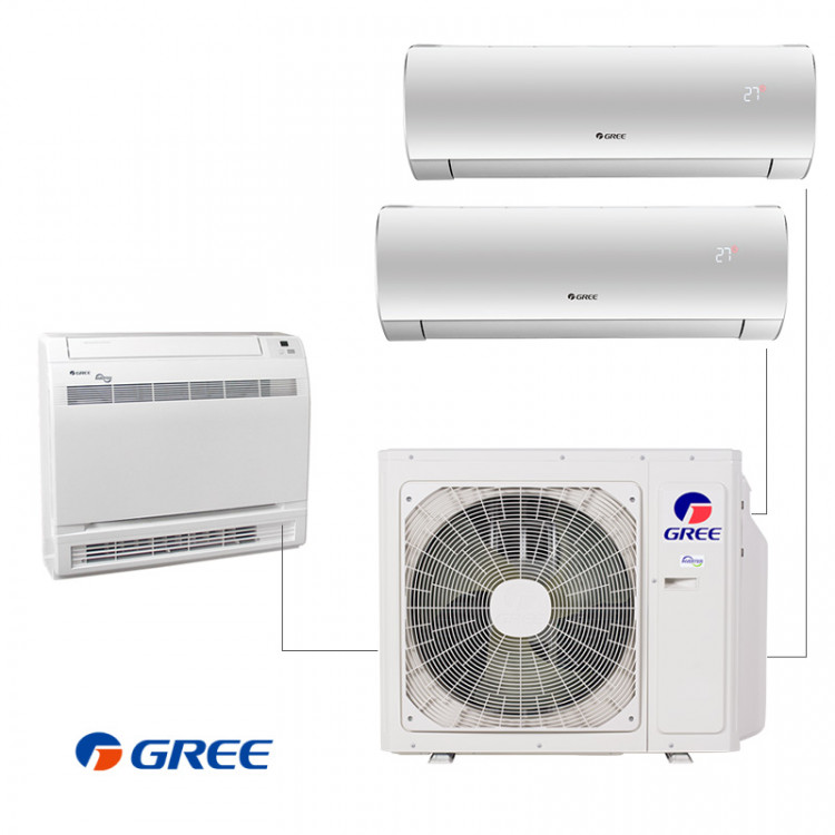 Outdoor unit for 3-room multi-split system Gree GWHD(24)