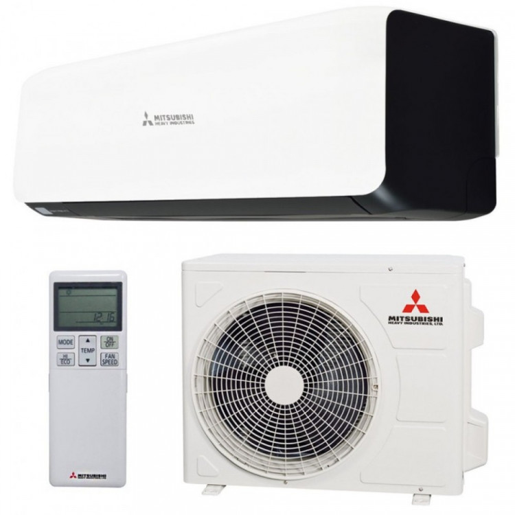 wall air conditioner Mitsubishi Heavy Industries 12 000 BTU white-black color